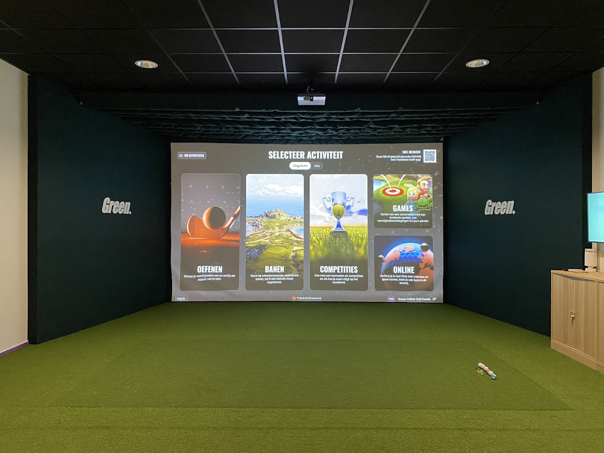 Indoor golf Green Indoor Golf Zwolle in Zwolle
